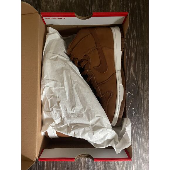 Women's Nike Dunk High Performance Pecan White 7.5 - Picture 5 of 5